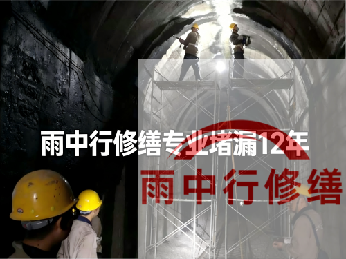 闵行某城市管廊堵漏加固案例